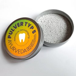 Naturlig Tandpasta Pulver Schettlers Typ 5 Ayurveda