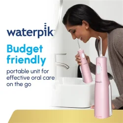 Waterpik Cordless Express Pink – batterijgevoede en draadloze monddouche
