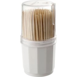 Tannpirkere Wood Fackelmann 190 stk. Dispenser