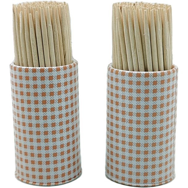 Tandstikker Tr 2 x 100 stk. Fackelmann Eco Friendly