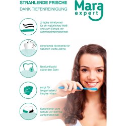 Whitening Tandpasta Mara Expert Charcoal Plus Sensitiv 75 ml