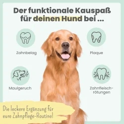 Noms+ Kr�uter Dentals – vegane Zahnpflegesticks f�r Hunde 150g)