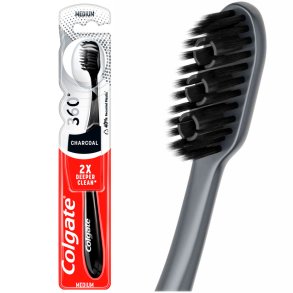 Colgate 360 tannbrste Charcoal Medium