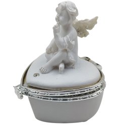 Pilleske Engel Hjerteformet Pilleboks