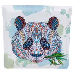 Pocket Askfat Abstrakt Motiv Djur