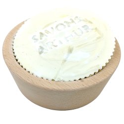 kologisk barberspe Savons Arthur 100 gr. + Bambusskl