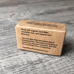 Biologisk Nedbrudelig Tandtrd Happy Hippo Vegansk