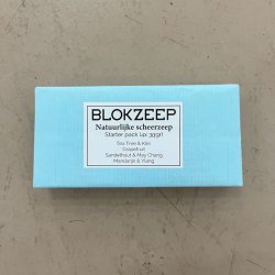 Naturlig barberspe BlokZeep Startpakke med 4 dufter