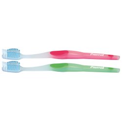 2 stk. Pierrot HARD Action Tips Tannbrster Hard bust