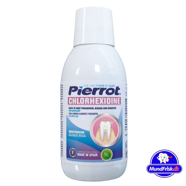Klorhexidin Mundskyl Pierrot Chlorhexidine Fluor 250 ml