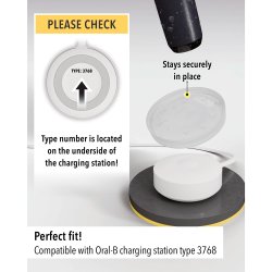 Silikonfodral f�r laddare till Oral-B elektriska tandborstar