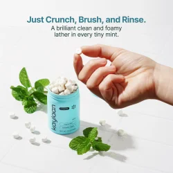 Kaylaan Refill Zahnputztabletten mit Hydroxyapatit und Bio-Mint (Beutel 90 St.)