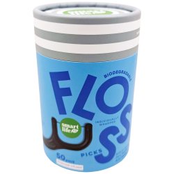 Hllbara tandtrdshllare Inslagna SmartLifEco Charcoal Mint 50 st.