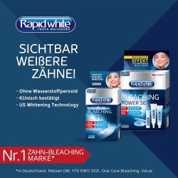Tandblekningsset Rapid Rapid White Express 5 Minutes Whitening Strips