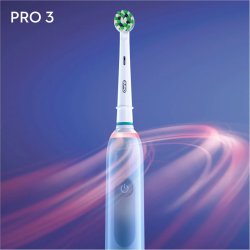 Oral-B Pro 3 3770 Elektrisk tandborste Sensitive + Extra borsthuvud