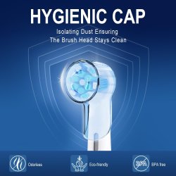 Beskyttelseshtter til Oral-B iO Brstehoveder Dentadan 5 stk.