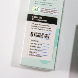 Tandblegning Tandpasta WHITE GLO Charcoal Deep Stain Remover 115g