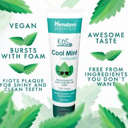 Natural Herbal Barntandkrm HIMALAYA Cool Mint 80g