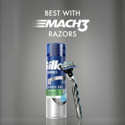 Gillette Barbergel Series Sensitive Skin Aloe Vera 200 ml