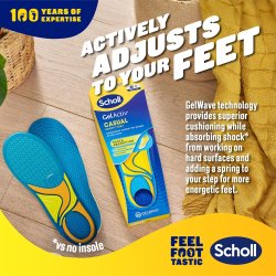 Scholl GelActiv Everyday Indlgssler NY MODEL Small 35,5-40,5