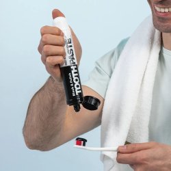 Tandblekning Tandkrm FREZYDERM Black &amp; Polish 75 ml