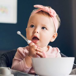 Elektrisk tandborste Baby LES BABYGATORS 0-5 r Sonic Batteri