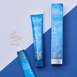 Naturlig Hydroxyapatit Tandpasta ECODENTA Extra Fresh &amp; Remineralising 75 ml