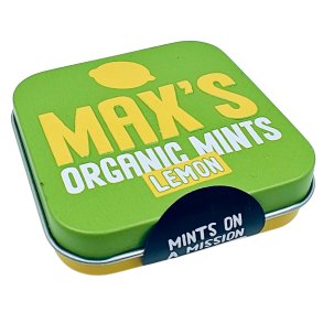 Ekologiska mynttabletter MAX'S Lemon 35g