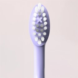 Borsthuvuden till Ordo Sonic Elektrisk tandborste 4 st. Pearl Violet