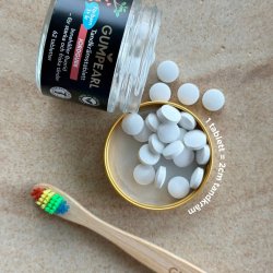 Barntandkrm Tabletter GUMPEARL Strawberry 62 st.