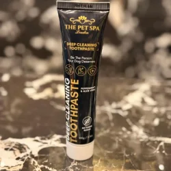 The Pet Spa London Dental Care Kit f�r hundar – Tandkr�m, 3-sidig tandborste &amp; 2 fingertandborstar