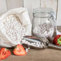 Naturlig tandkrm Tabletter OCEANSRESPECT Strawberry 60 st.