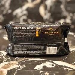 The Pet Spa London Luxury Dog Wipes Baby Powder – Reng�ringsservetter f�r hund (80 st)