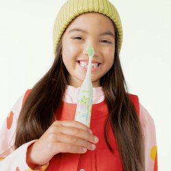 Borsthuvuden till Ordo Sonic Battery Elektriska tandborstar fr barn 2 st. Squishmallows Rutabaga