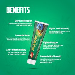 Miswak Tandpasta DABUR Blackseed 100 ml