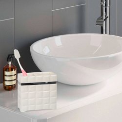 Nu Steel Tandbrsteholder Giraffe Harpiks Hvid