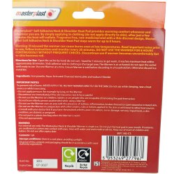 Varmeplaster Nakke &amp; Skulder MASTERPLAST Neck &amp; Shoulder