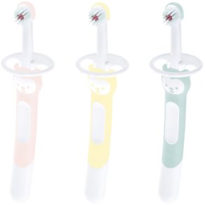 Trningstandbrste MAM Protection Shield & Teddy Bear Handle 5+ Months