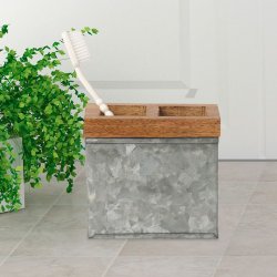 Nu Steel Tandbrsteholder Konfetti Galvaniseret Stl &amp; Tr