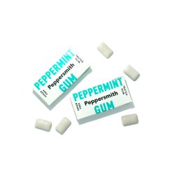 Xylitol Tuggummi PEPPERSMITH Gum Peppermint 15g