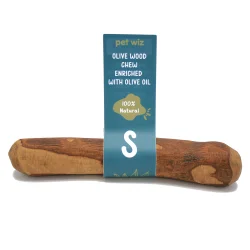 Pet Wiz Olive Wood Chew – Kauholz aus Olivenholz mit Oliven�l (Gr. S)