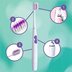 GUM Sonic Ortho Batterij Elektrische Tandenborstel