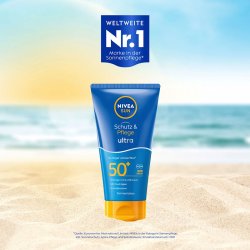 Nivea Sun Protection &amp; Care Ultra SPF 50 Solcreme 150 ml
