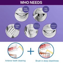 GLAMZA Interdentalb�rsten abgewinkelt 5 Stk. 0,7 mm