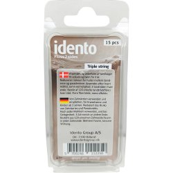 Idento Floss2sides Triple String Floss Hllare 15 st.