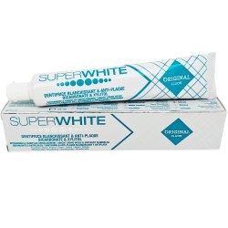 Xylitol Tandkrm SUPERWHITE Original Whitening &amp; Anti-Plaque 75ml