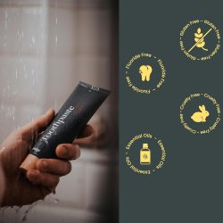 NUDGE Naturlig Hydroxyapatit Whitening Tandkrm + Tandblekningspenna