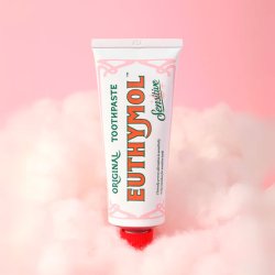 Euthymol Sensitive Fluor Tandpasta 75 ml.