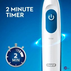 Oral B Revolution batteridrevet elektrisk tannbrste Precision Clean brstehode