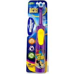 Batteritandborste fr Barn WISDOM Spinbrush Junior el-tandborste
